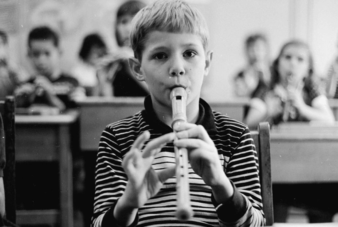 recorder kid