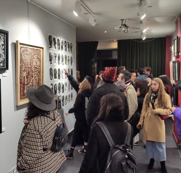 Big Babloli Şarküteri, 27 Aralık 2019- 24 Ocak 2020 tarihleri arasında Kerem Ardahan'ın Super Cherry Turbo Punch isimli, çoğunlukla linol baskılarından oluşan solo sergisine ev sahipliği yapıyor.